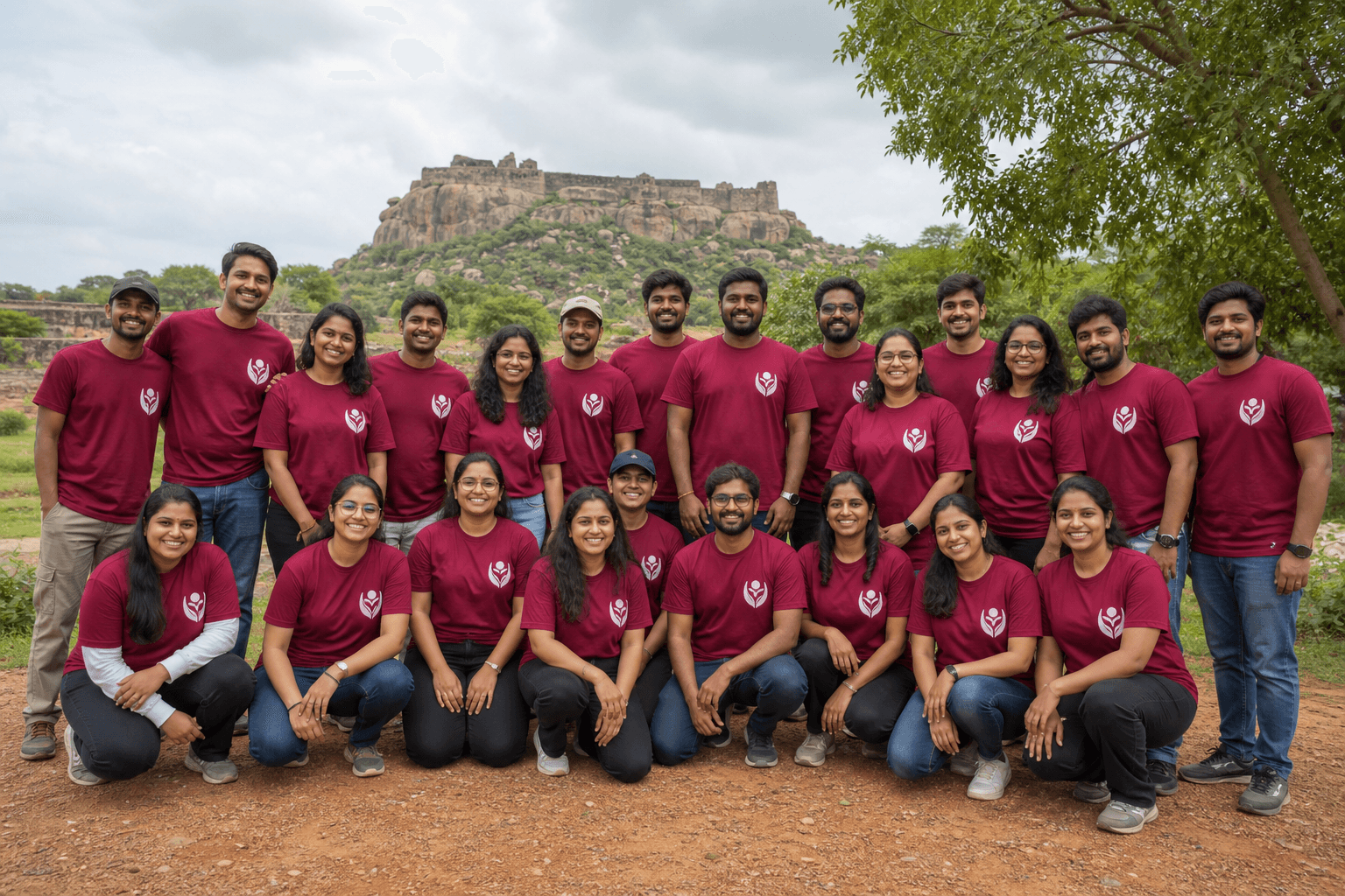 Foundation volunteer team photo